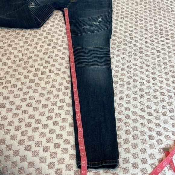 Hudson Brooklyn Moto Super Skinny Jeans Size 26 Walk of Fame - Picture 17 of 17